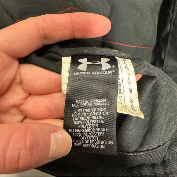 Under Armour Storm Cold Shield Infrared Jacket Mens Medium Black Workwear - Picture 6 of 10